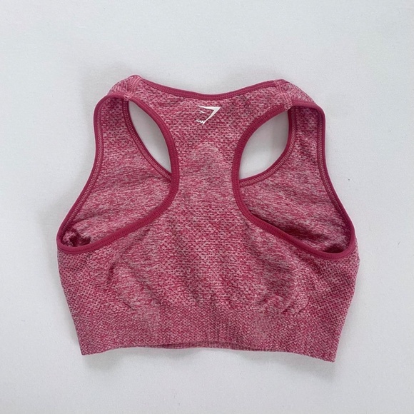 Gymshark Pink Vital Seamless Sports Bra - Picture 2 of 2